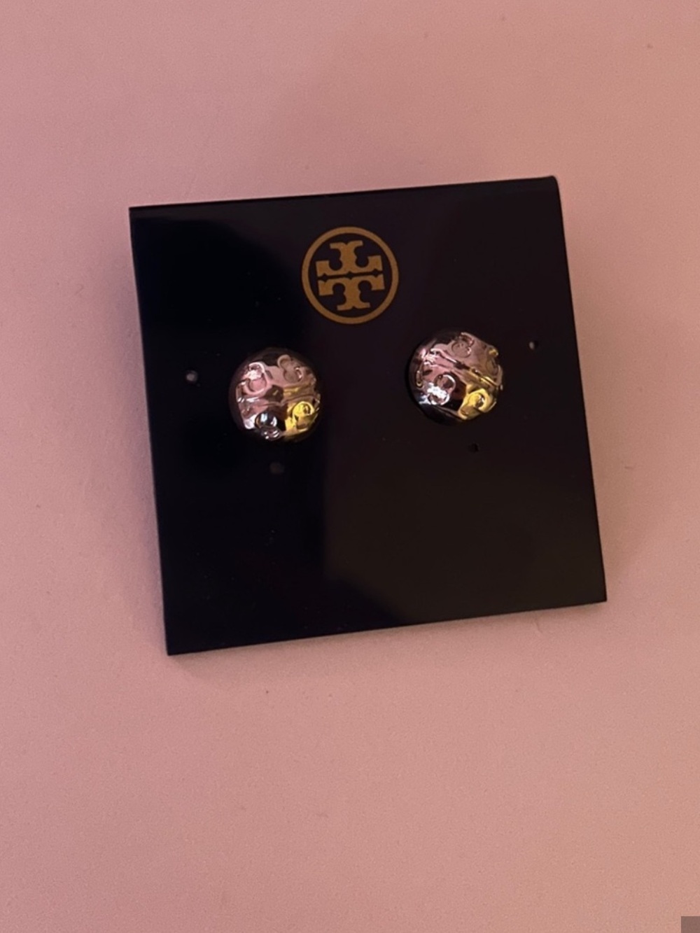 NWT Tory Burch silver earrings